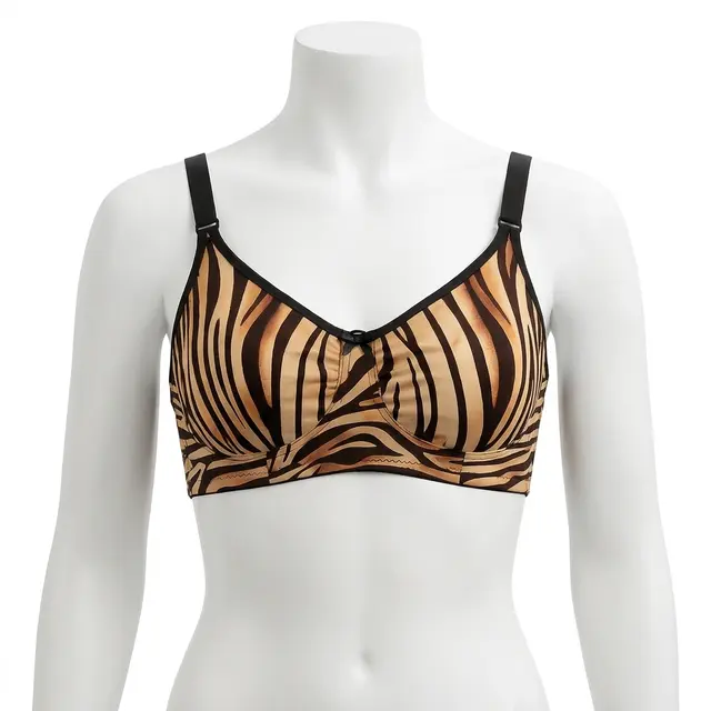 Pack of 4 Non-Padded Cotton Jersey Premium Bra