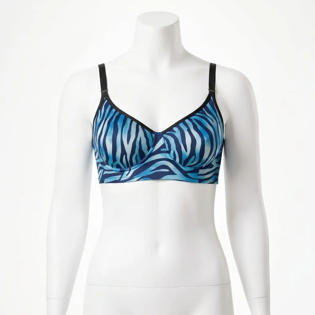 Pack of 4 Non-Padded Cotton Jersey Premium Bra