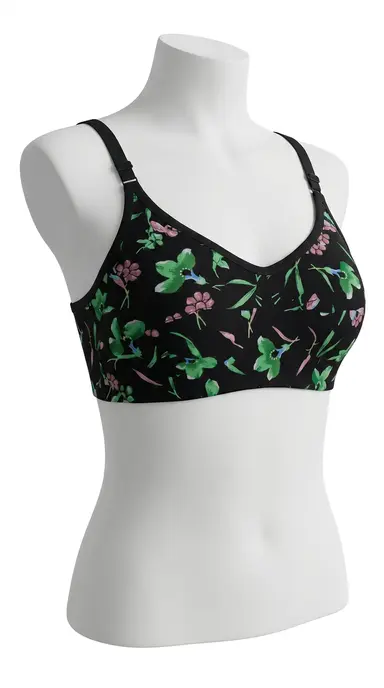 Pack of 4 Non-Padded Cotton Jersey Premium Bra