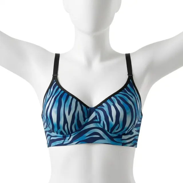 Pack of 4 Non-Padded Cotton Jersey Premium Bra