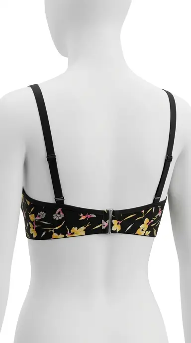 Pack of 4 Non-Padded Cotton Jersey Premium Bra