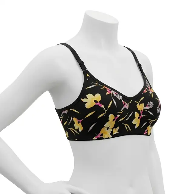 Pack of 4 Non-Padded Cotton Jersey Premium Bra