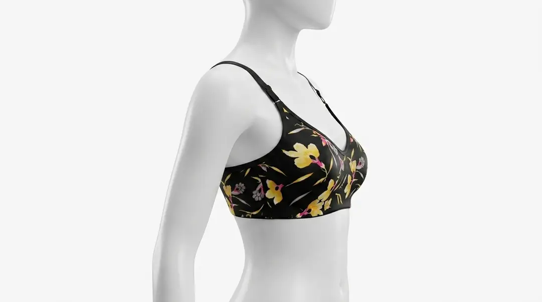 Pack of 4 Non-Padded Cotton Jersey Premium Bra