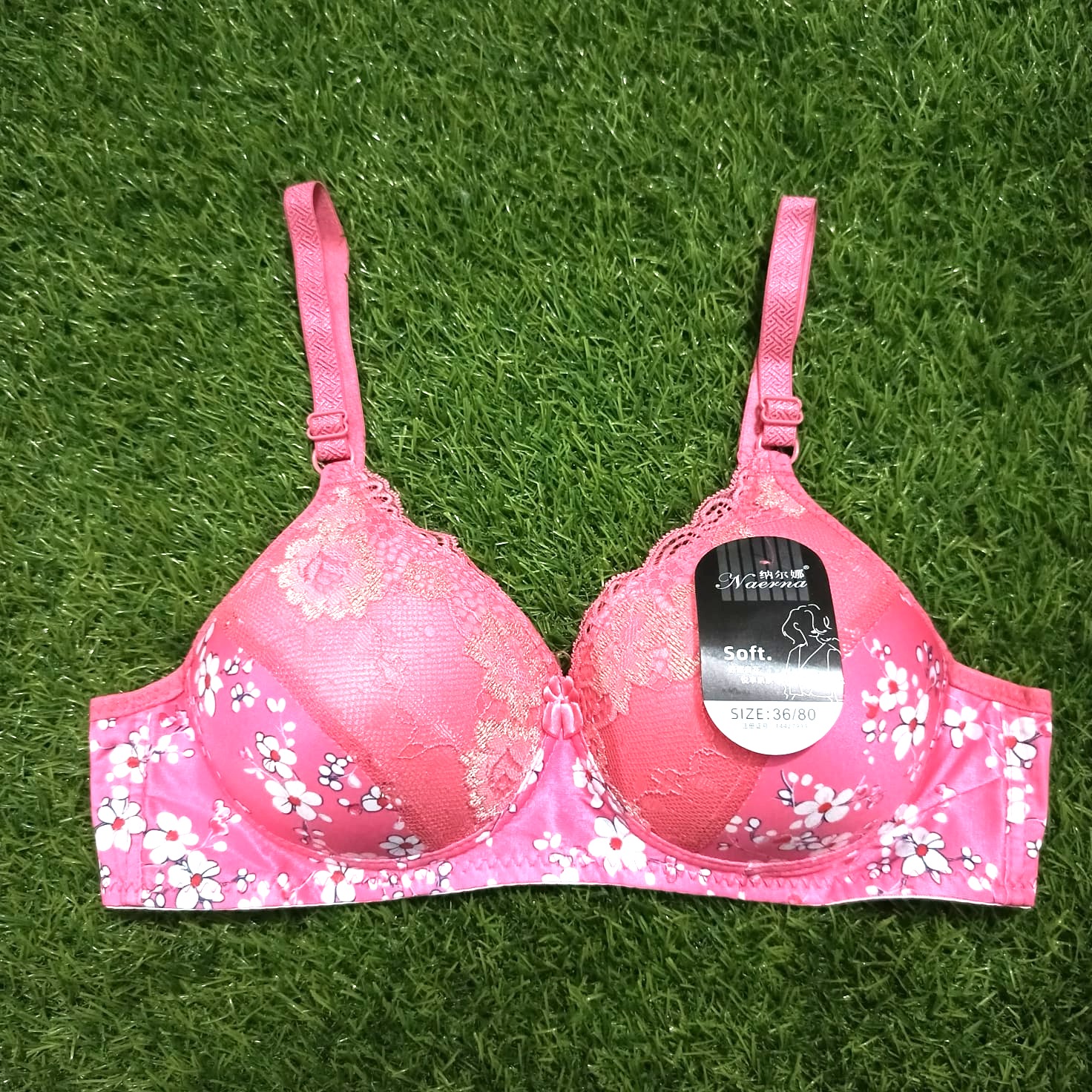 Flower Padded Bra