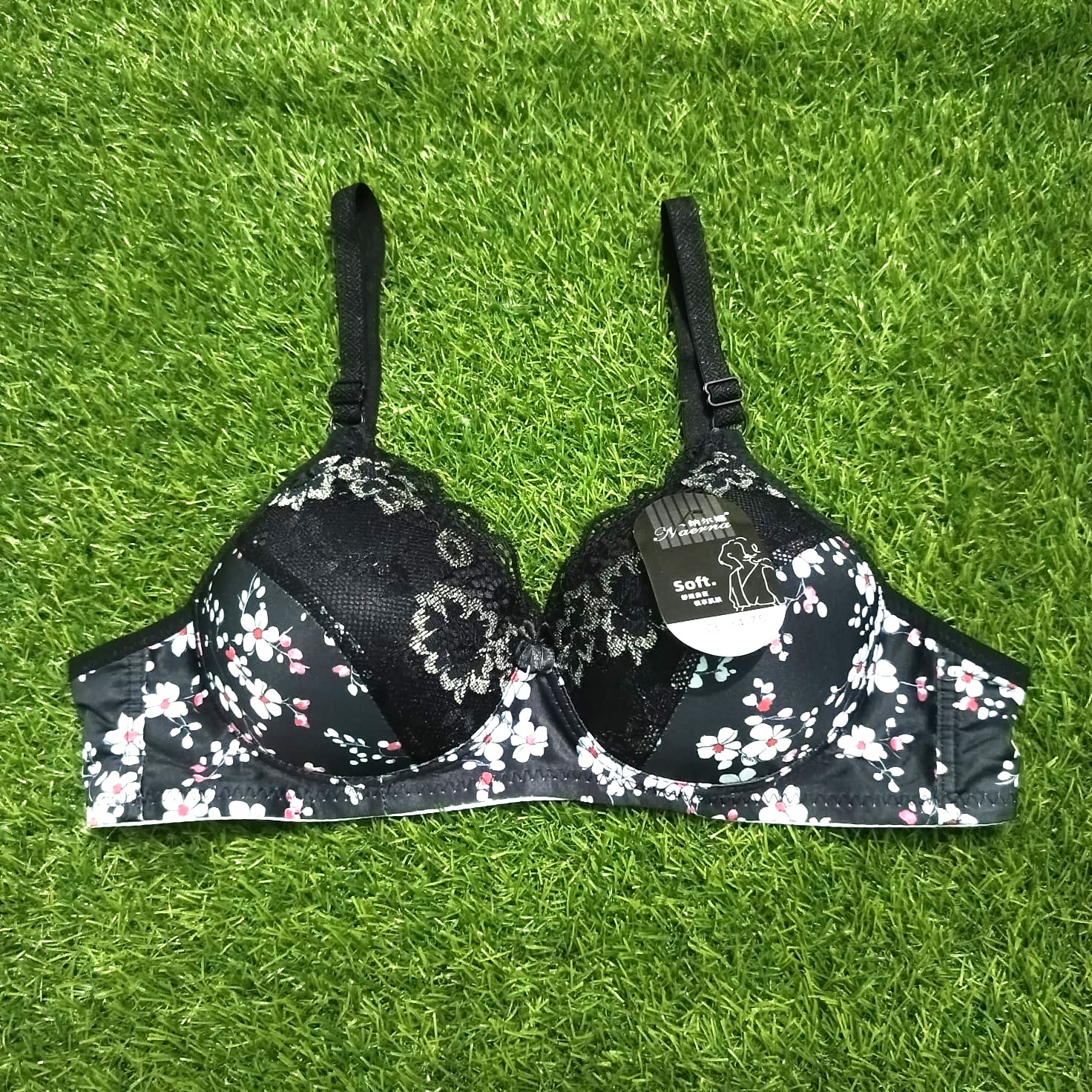 Flower Padded Bra