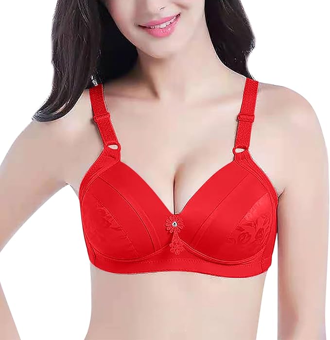 Half Cup Shine Flower Padded Design