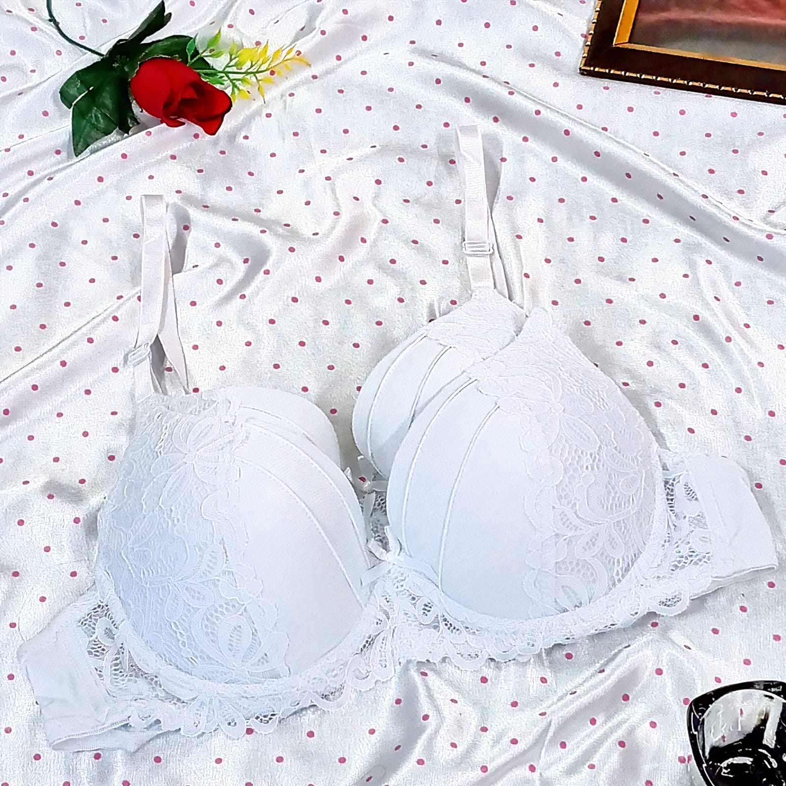 Flower Padded Bra