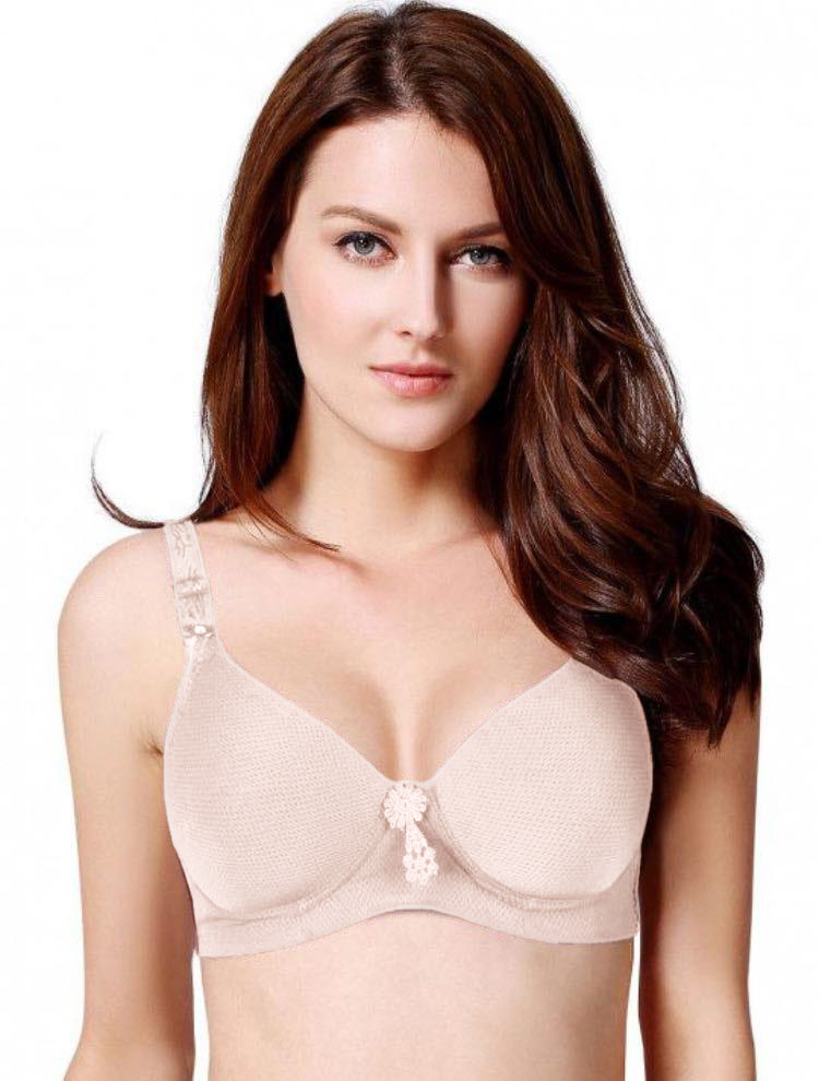 Plain Mid Ribbon Bra