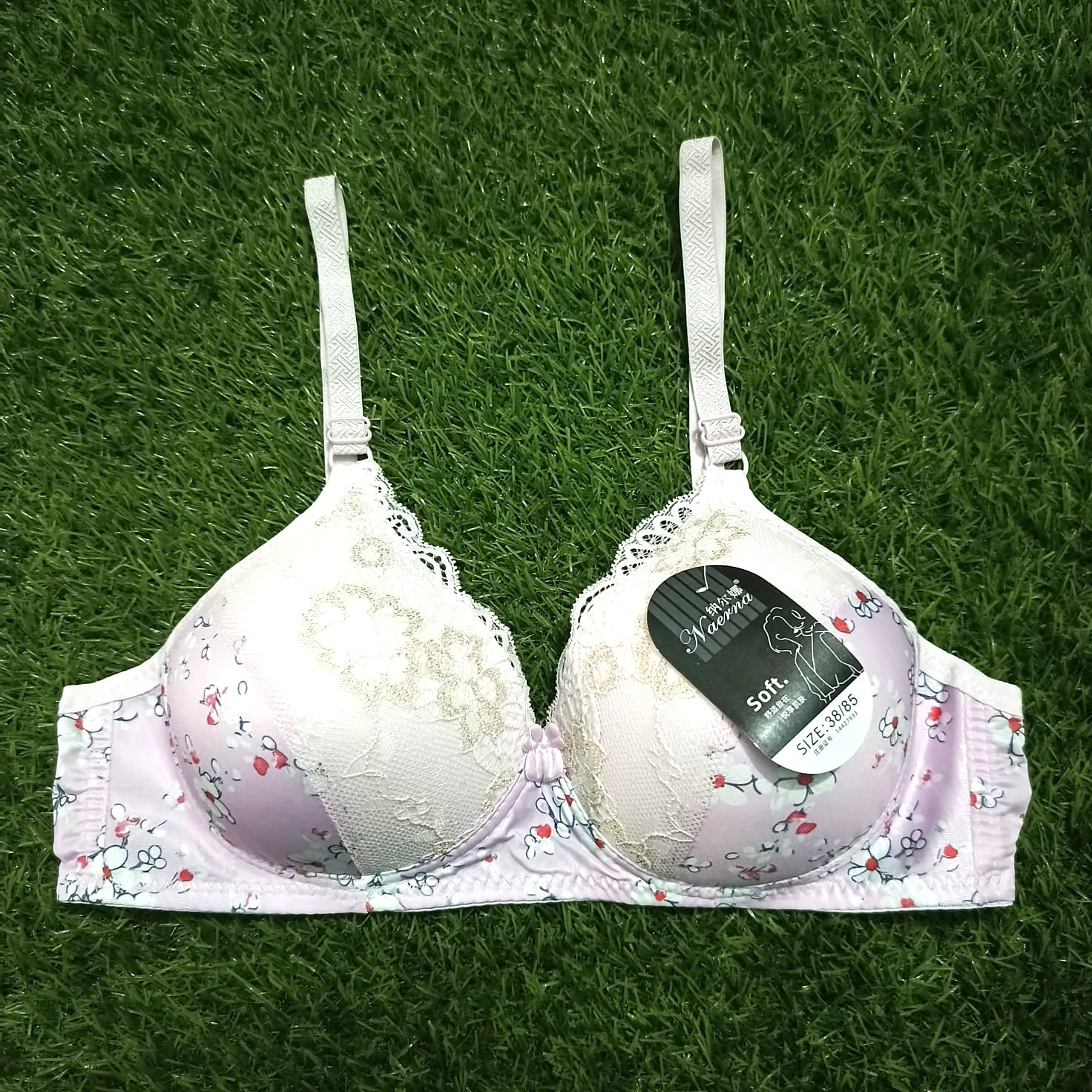 Flower Padded Bra