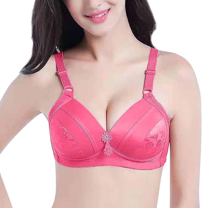 Half Cup Shine Flower Padded Design